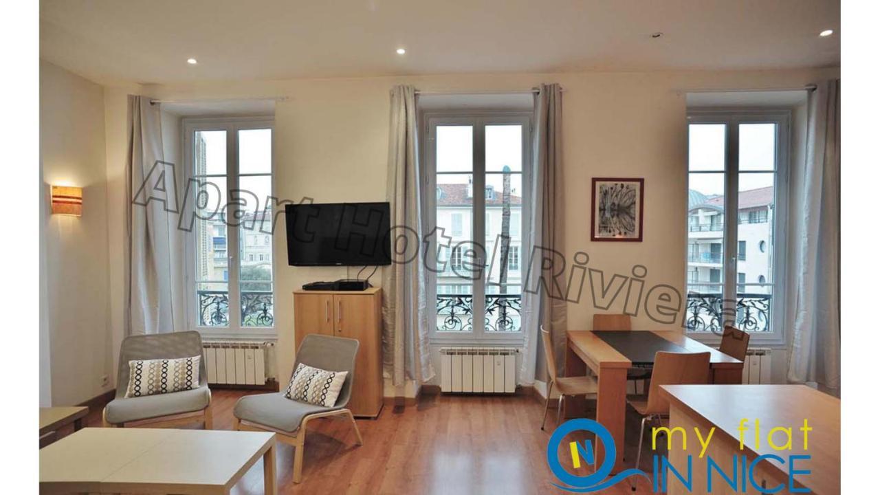 Aparthotel Riviera - Liberte 1 - Grimaldi Promenade Des Anglais 5Mn - Superieur 2 Chambres Ac - Emplacement Exceptionnel 尼斯 外观 照片